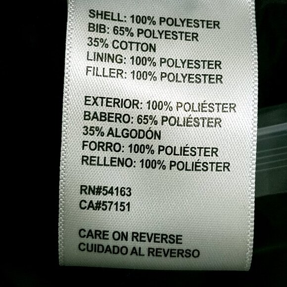 DKNY Men’s Gray Coat Large Removable Black Hoodie NWT - Picture 15 of 16